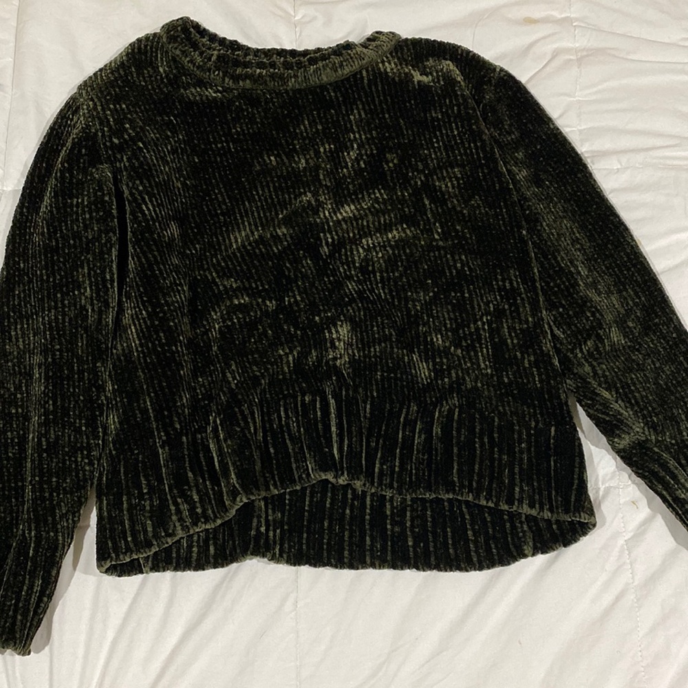 Mossy green sweater